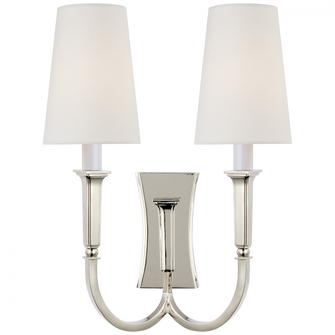 Delphia Large Double Arm Sconce (279|TOB 2273PN-L)