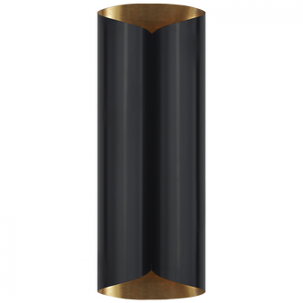 Selfoss Large Sconce (279|ARN 2037BLK/HAB)