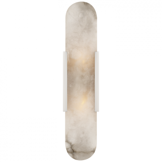 Melange Elongated Sconce (279|KW 2013PN-ALB)