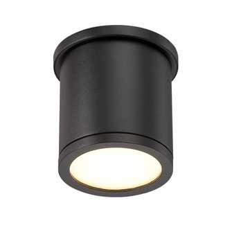 TUBE Outdoor Flush Mount Light (16|FM-W2605-BK)