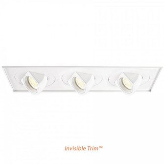 Tesla LED Multiple Three Light Invisible Trim with Light Engine (16|MT-5LD325TL-S40-WT)