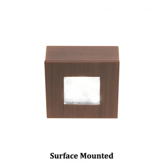 LED SQUARE BUTTON LIGHTS 2700K (16|HR-LED87S-27-CB)