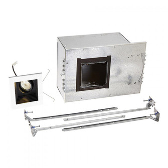 Mini Multiple LED Single Light New Construction Housing with Trim and Light Engine (16|MT-3LD111NA-F935BK)