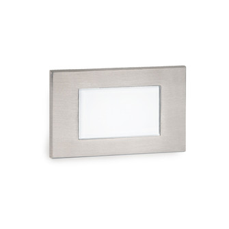 STEP LIGHT 277V HORIZ RECT STAINLESS (16|WL-LED130F-C-SS)