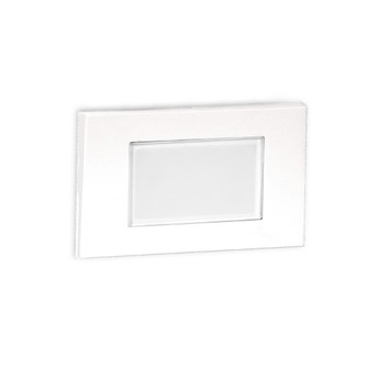 STEP LIGHT 277V HORIZ RECT ALUM (16|WL-LED130F-C-WT)