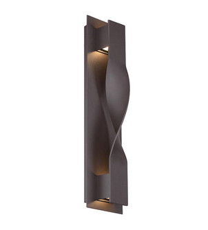 TWIST 20IN INDOOR/OUTDOOR SCONCE 3000K (3612|WS-W5620-BZ)