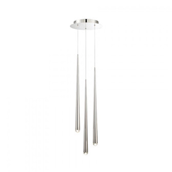 CASCADE 3LGT ROUND PENDANT 3500K (3612|PD-41703R-PN)