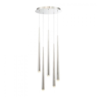 Cascade Multilight Pendant Light (3612|PD-41705R-PN)