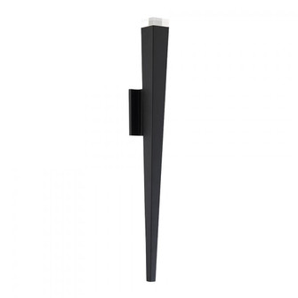 STAFF 32IN OUTDOOR SCONCE 3500K (3612|WS-W19732-BK)