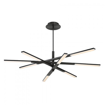 Stacked Chandelier Light (3612|PD-50748-BK)