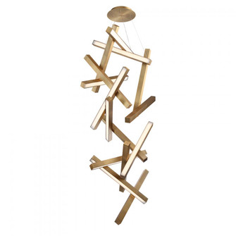 CHAOS 75IN VERTICAL LINEAR PENDANT 3000K (3612|PD-64875-AB)