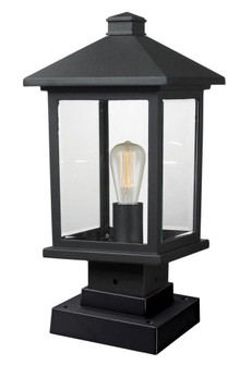 1 Light Outdoor Pier Mounted Fixture (276|531PHMS-SQPM-BK)