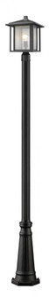 1 Light Outdoor Post Mounted Fixture (276|554PHB-519P-BK)