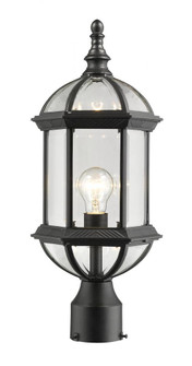 1 Light Outdoor Post Mount Fixture (276|563PHM-BK)