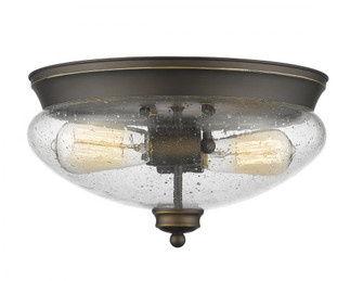 2 Light Flush Mount (276|722F2-OB)