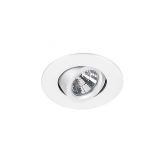Ocularc 2.0 LED Round Adjustable Trim with Light Engine and New Construction or Remodel Housing (16|R2BRA-N930-WT)