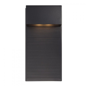 HILINE 12IN IN/OUTDOOR SCONCE 3000K (3612|WS-W2312-BK)