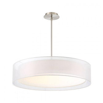 Metropolis Drum Pendant Light (3612|PD-16830-BN)