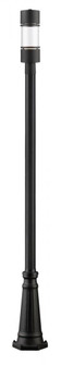 1 Light Outdoor Post Mounted Fixture (276|553PHB-519P-BK-LED)