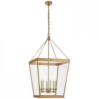 Launceton Large Square Lantern (279|CHC 5612AB-CG)