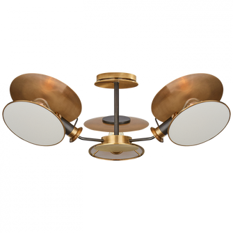 Osiris Medium Reflector Semi-Flush Mount (279|TOB 4290BZ/HAB-L)