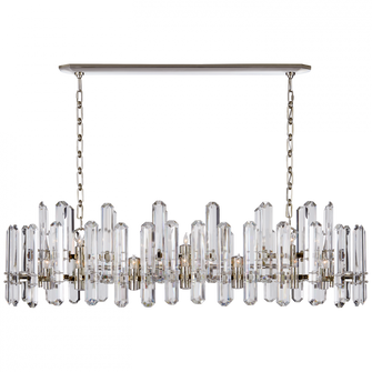 Bonnington Large Linear Chandelier (279|ARN 5127PN-CG)