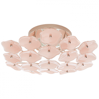 Leighton Medium Flush Mount (279|KS 4065PN-BLS)