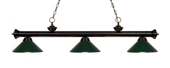3 Light Billiard (276|200-3BRZ-MDG)