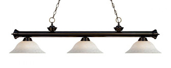 3 Light Billiard (276|200-3BRZ-WM16)