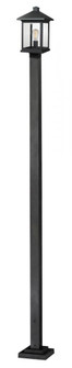 1 Light Outdoor Post Mounted Fixture (276|531PHBS-536P-BK)