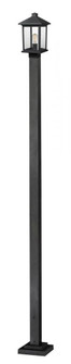 1 Light Outdoor Post Mounted Fixture (276|531PHMS-536P-BK)