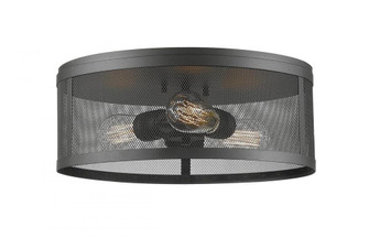 3 Light Flush Mount (276|331F14-BRZ)