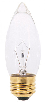 25 Watt B11 Incandescent; Clear; 1500 Average rated hours; 210 Lumens; Medium base; 120 Volt (27|S3231)