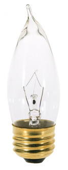25 Watt CA10 Incandescent; Clear; 1500 Average rated hours; 210 Lumens; Medium base; 120 Volt (27|S3264)