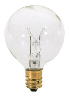 25 Watt G12 1/2 Incandescent; Clear; 1500 Average rated hours; 180 Lumens; Candelabra base; 120 Volt (27|S3846)