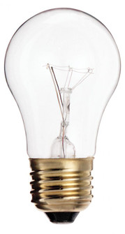 15 Watt A15 Incandescent; Clear; 2500 Average rated hours; 100 Lumens; Medium base; 130 Volt; 2/Pack (27|S3948)