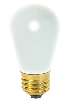 11 Watt S14 Incandescent; Frost; 2500 Average rated hours; 65 Lumens; Medium base; 130 Volt (27|S3966)