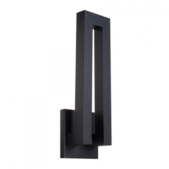 FORQ 24IN IN/OUTDOOR SCONCE 3000K (3612|WS-W1724-BK)