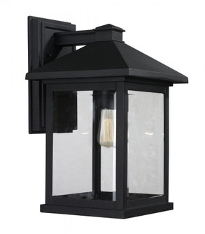 1 Light Outdoor Wall Light (276|531B-BK)