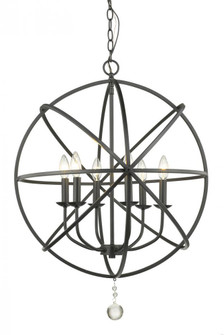 6 Light Chandelier (276|458-24MB)