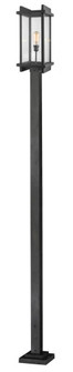 1 Light Outdoor Post Mounted Fixture (276|565PHBS-536P-BK)