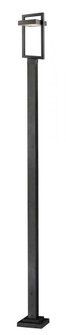 1 Light Outdoor Post Mounted Fixture (276|566PHBS-536P-BK-LED)