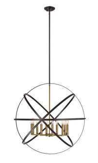 10 Light Chandelier (276|463-36HBRZ-OBR)