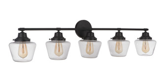 Essex 5 Light Vanity in Flat Black (20|19548FB5)