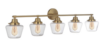 Essex 5 Light Vanity in Satin Brass (20|19548SB5)