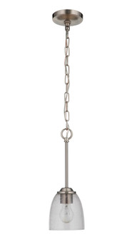 Serene 1 Light Mini Pendant in Brushed Polished Nickel (20|49991-BNK)