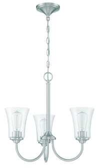 Gwyneth 3 Light Chandelier in Brushed Polished Nickel (20|50423-BNK)