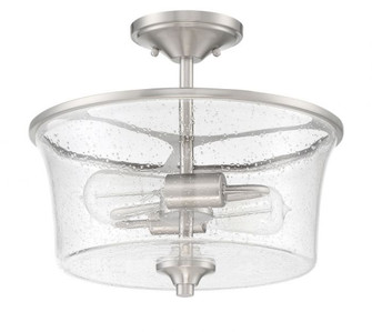 Gwyneth 2 Light Convertible Semi Flush in Brushed Polished Nickel (20|50452-BNK)