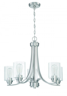 Bolden 5 Light Chandelier in Brushed Polished Nickel (20|50525-BNK)