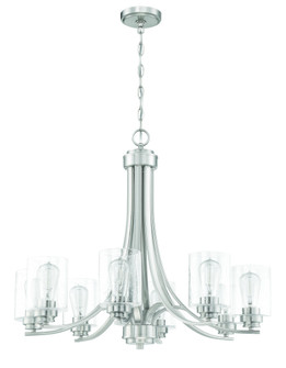 Bolden 8 Light Chandelier in Brushed Polished Nickel (20|50528-BNK)